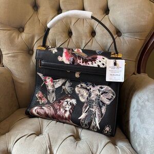 Valentino animalia rockstud leather handbag